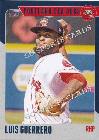 2023 Portland Sea Dogs Luis Guerrero