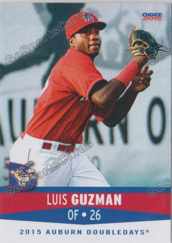 2015 Auburn Doubledays Luis Guzman