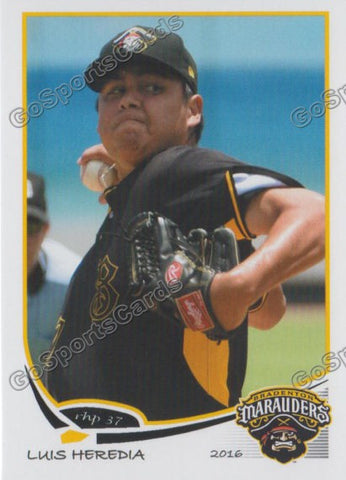 2016 Bradenton Marauders Luis Heredia