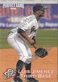2010 Cedar Rapids Kernels Luis Jimenez