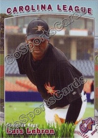 2009 Carolina League All Star Luis Lebron