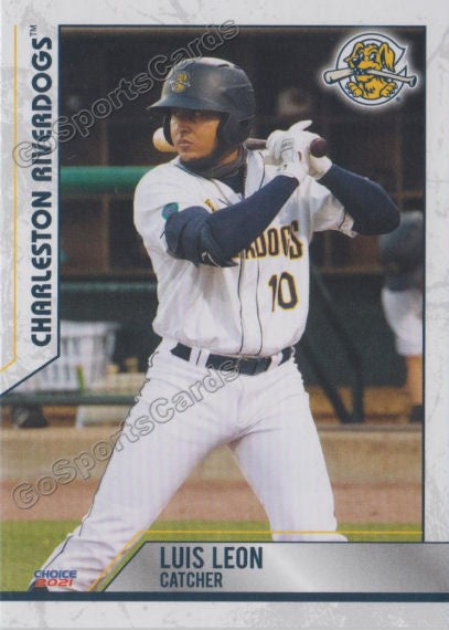 2021 Charleston Riverdogs Luis Leon