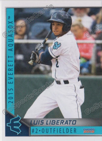 2015 Everett AquaSox Luis Liberato