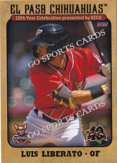 2023 El Paso Chihuahuas Luis Liberato