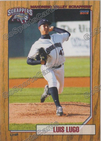 2013 Mahoning Valley Scrappers Luis Lugo