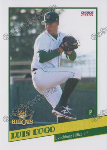 2016 Lynchburg Hillcats Luis Lugo
