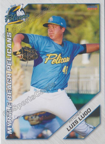 2019 Myrtle Beach Pelicans Luis Lugo