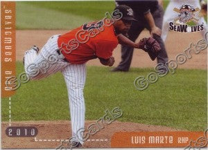2010 Erie SeaWolves Luis Marte