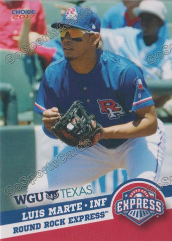 2017 Round Rock Express Luis Marte