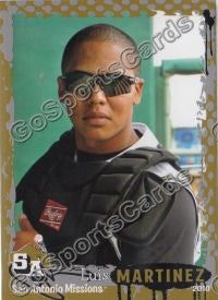 2010 San Antonio Missions Luis Martinez