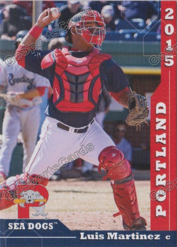2015 Portland Sea Dogs Luis Martinez