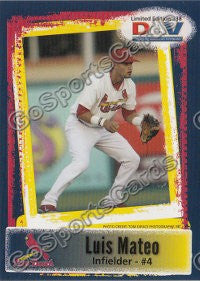 2011 Palm Beach Cardinals DAV Luis Mateo