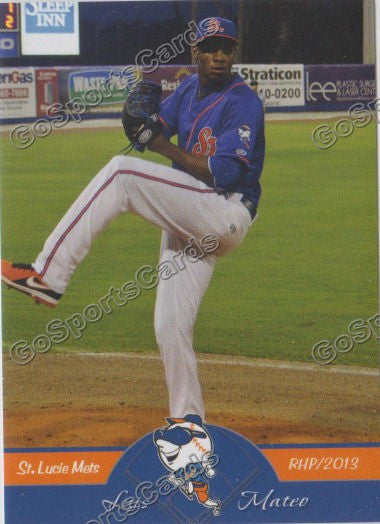 2013 St Lucie Mets Luis Mateo