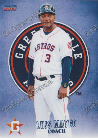 2015 Greeneville Astros Luis Mateo