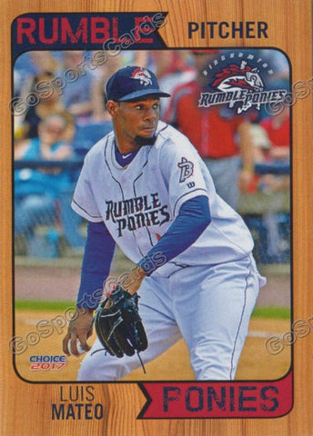 2017 Binghamton Rumble Ponies Luis Mateo