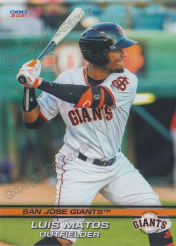 2021 San Jose Giants Luis Matos