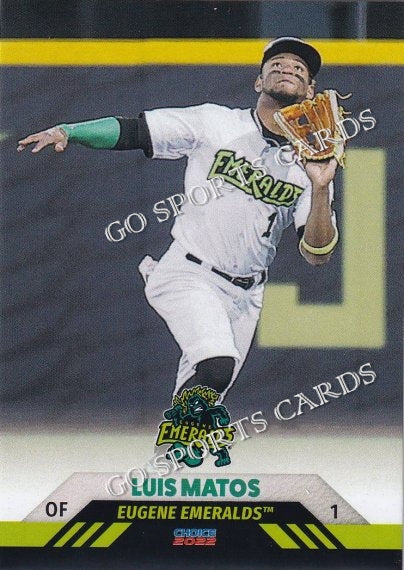 2022 Eugene Emeralds Luis Matos