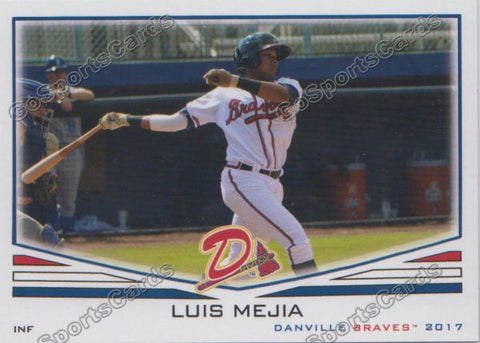 2017 Danville Braves Luis Mejia