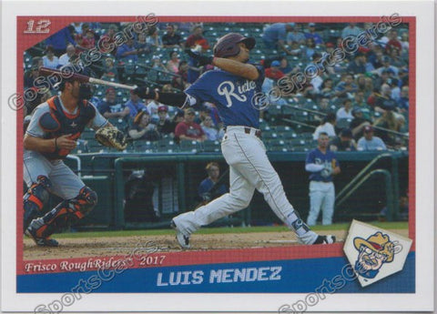 2017 Frisco RoughRiders Luis Mendez