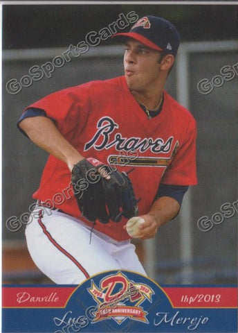 2013 Danville Braves Luis Merejo