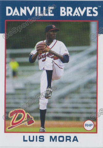 2016 Danville Braves Luis Mora