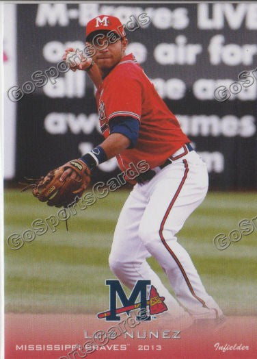 2013 Mississippi Braves Luis Nunez