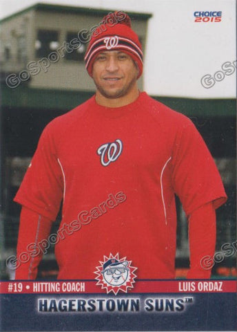 2015 Hagerstown Suns Luis Ordaz