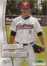 2011 Appalachian League Appy Top Prospects Luis Ordosgoitti