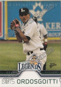 2012 Lexington Legends Luis Ordosgoitti