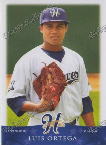 2014 Helena Brewers Luis Ortega