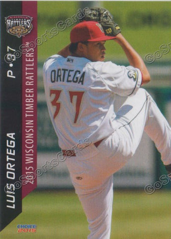 2015 Wisconsin Timber Rattlers Luis Ortega