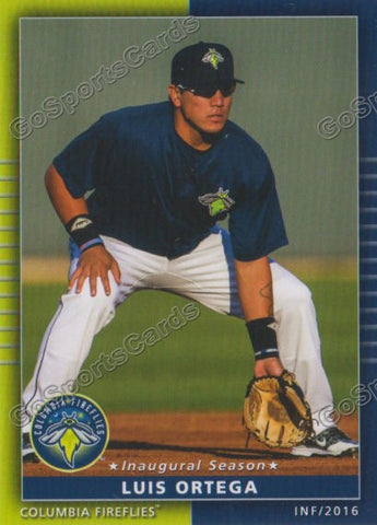 2016 Columbia Fireflies Luis Ortega