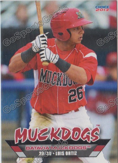 2013 Batavia Muckdogs Luis Ortiz