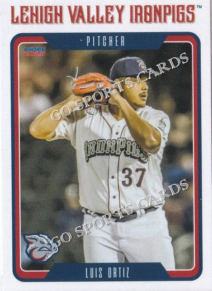 2023 Lehigh Valley IronPigs Luis F Ortiz