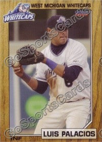 2009 West Michigan WhiteCaps Luis Palacios