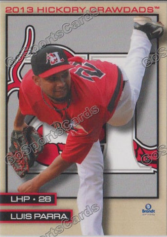 2013 Hickory Crawdads Luis Parra