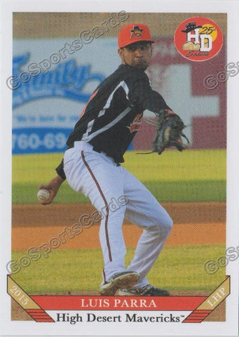2015 High Desert Mavericks Luis Parra