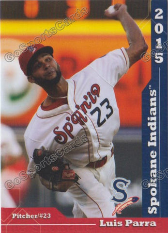 2015 Spokane Indians Luis Parra