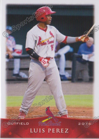 2014 Palm Beach Cardinals Luis Perez