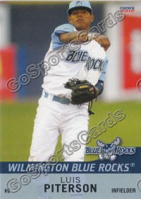 2012 Wilmington Blue Rocks Luis Piterson