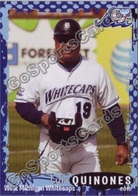 2010 West Michigan WhiteCaps Luis Quinones