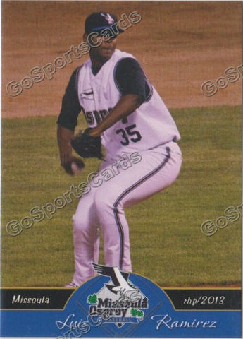 2013 Missoula Osprey Luis Ramirez