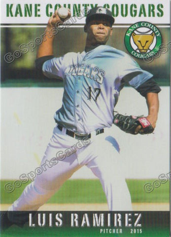2015 Kane County Cougars Luis Ramirez