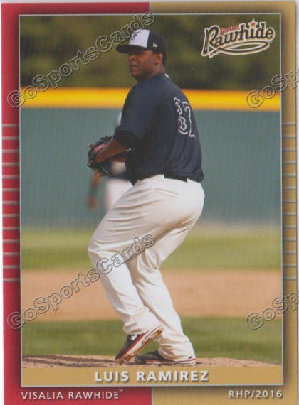 2016 Visalia Rawhide Luis Ramirez