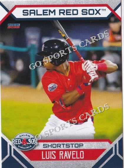 2023 Salem Red Sox Luis Ravelo
