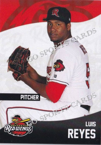 2022 Rochester Red Wings Luis Reyes