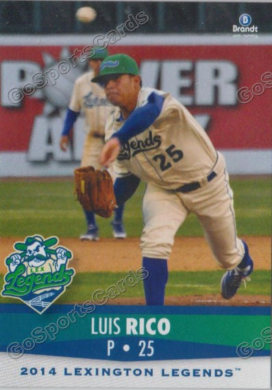 2014 Lexington Legends Luis Rico