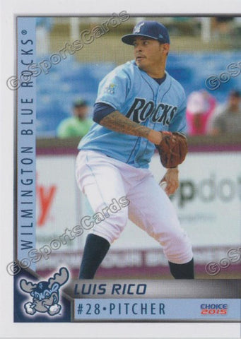 2015 Wilmington Blue Rocks Luis Rico