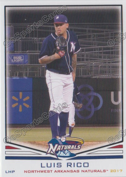 2017 Northwest Arkansas Naturals Luis Rico