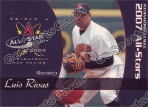 2007 International League All Star Choice Luis Rivas